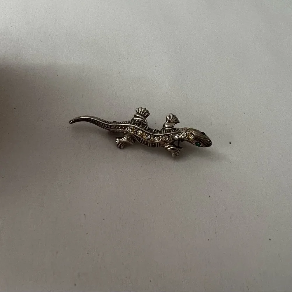 Lizard brooch